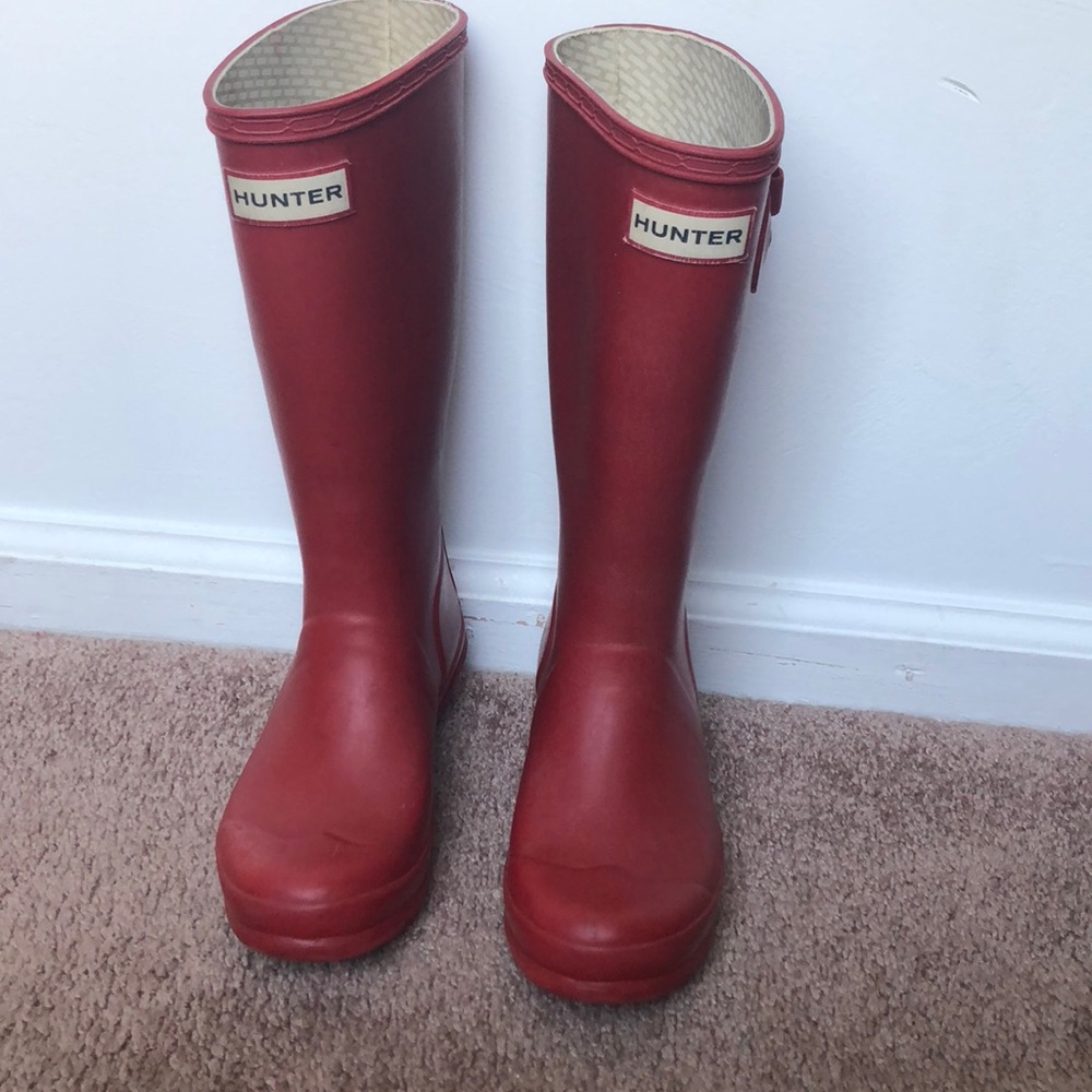 Hunter rain boots